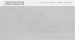 Desktop Screenshot of danskbilsalg.dk